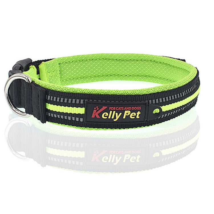 Pet Dogs Polyester Reflective Breathable Pets Collar Traction Lead Leash, Size: S, 2.0*35*40cm, Size: S, 2.0*35*40cm