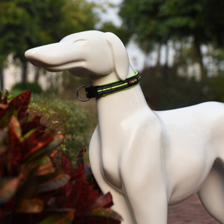 Pet Dogs Polyester Reflective Breathable Pets Collar Traction Lead Leash, Size: S, 2.0*35*40cm, Size: S, 2.0*35*40cm