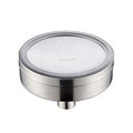 Removable and Washable 304 Stainless Steel Round Pressurized Top Spray Shower Head, Size: 118mm, Pattern D
