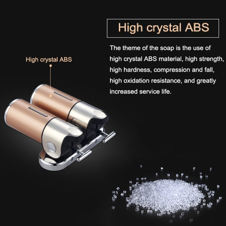 Hotel Shower Manual Dispenser Wall Mounted Washing Liquid Shampoo Soap Bottle, Capacity: 500ml, 500ml/Purple, 500ml/Red, 500ml/Silver, 500ml/White, 500ml/Dark Red, 500ml/Green, 500ml/Gold, 500ml/Blue