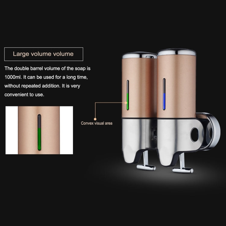 Hotel Shower Manual Dispenser Wall Mounted Washing Liquid Shampoo Soap Bottle, Capacity: 500ml, 500ml/Purple, 500ml/Red, 500ml/Silver, 500ml/White, 500ml/Dark Red, 500ml/Green, 500ml/Gold, 500ml/Blue