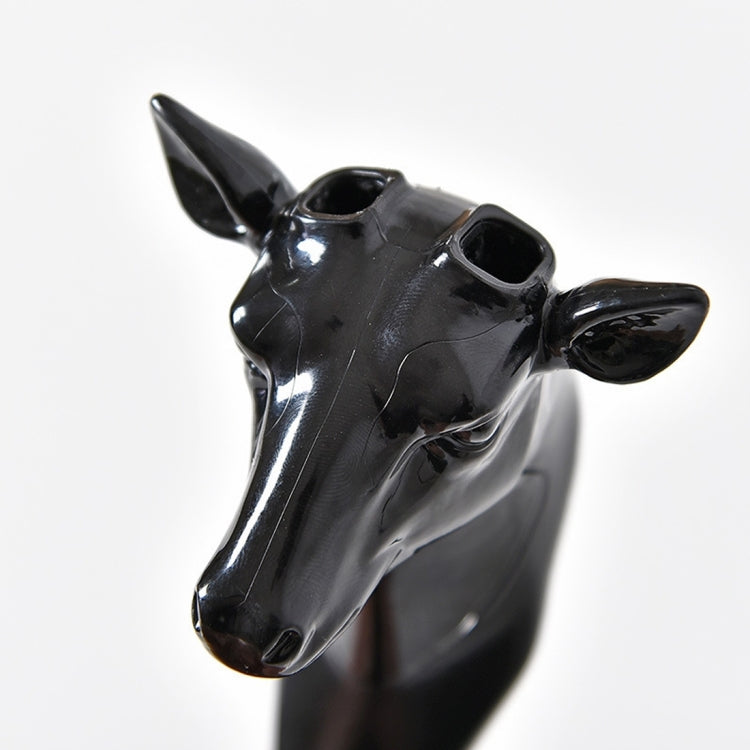 European-Style Rural Pendant Deer Head Wall Hanging Clothes Hook, Random Color Delivery, Deer Head Hook