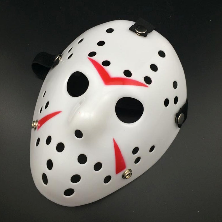 Halloween Party Cool Thicken Jason Mask, Red + White, Silver, White, Red + Yellow, Fluorescent Green, Gold