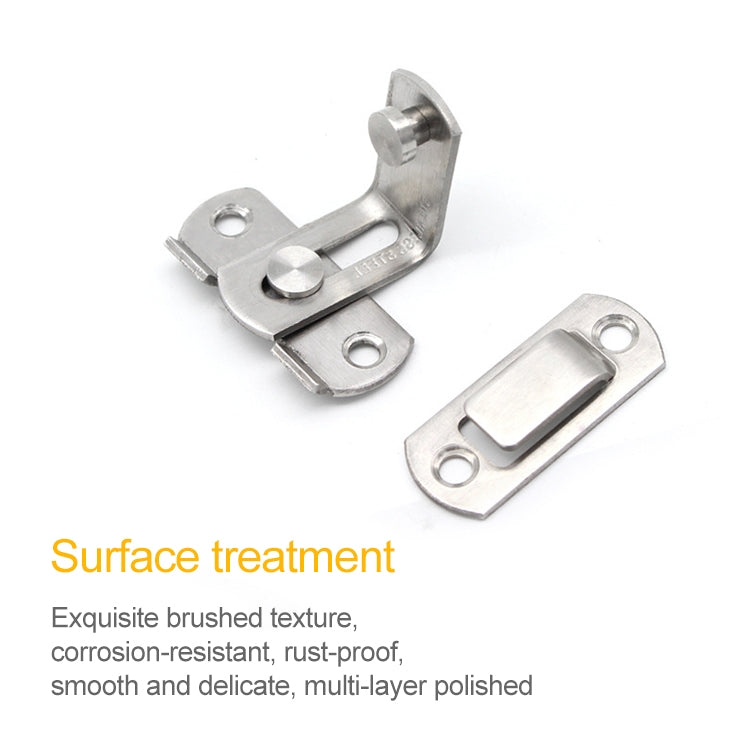 2 PCS Security Door Stainless Steel 90 Degree Right Angle Door Buckle Corner Insert, Door Buckle Corner Insert