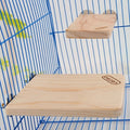 Pet Wooden Rectangular Springboard Hamster Small Pets Pedal Toys, Small, Springboard, Small