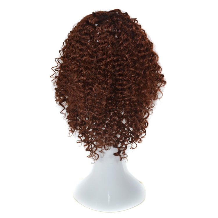T191006 European and American Wig Headgear with Short and Small Curly Hair for Women