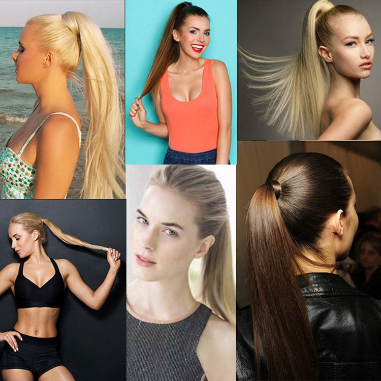 2M33# Invisible Seamless Bandage-style  Wig Long Straight Hair Wig Ponytail, 2M33#