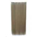 88# One-piece Seamless Five-clip Wig Long Straight Wig Piece, 88#