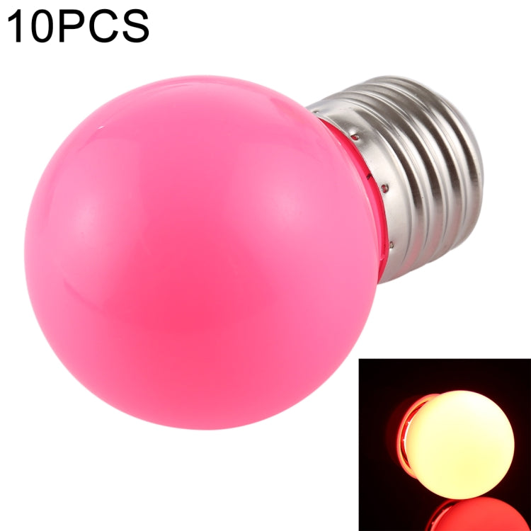 10 PCS 2W E27 2835 SMD Home Decoration LED Light Bulbs, DC 12V, DC 12V