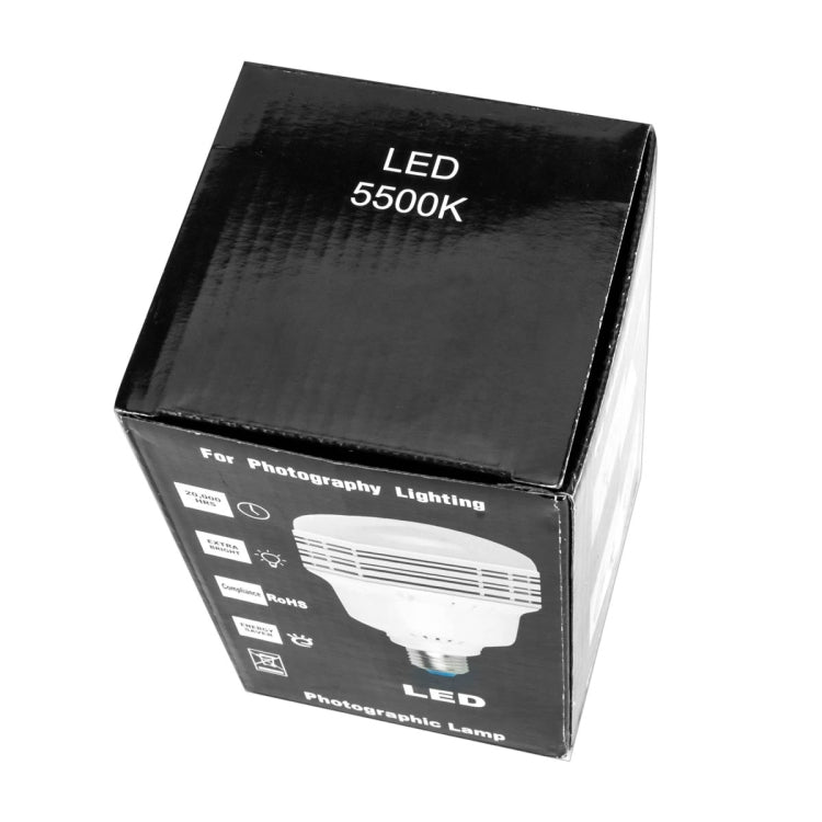 MANTOO PGL35 35W 120V 5500K 3900LM LED Light Bulb for Photography Lighting, 120V 3900LM