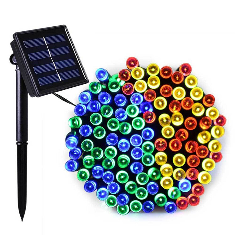 200 LEDs Outdoor Waterproof Christmas Festival Decoration Solar Lamp String, Length: 22m