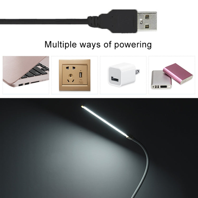 LED Desk Lamp 8W Folding Adjustable USB Charging Eye Protection Table Lamp, USB Charge Version, USB Charge Version(White), USB Charge Version(Black)
