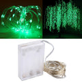 50 LEDs SMD 0603 3 x AA Batteries Box Fairy Lamp Decorative Light, DC 5V, 5m Green Light, 5m Purple Light, 5m Red Light, 5m White Light, 5m Warm White, 5m Yellow Light, 5m Blue Light, 5m Colorful Light, 5m Pink Light