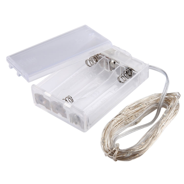 50 LEDs SMD 0603 3 x AA Batteries Box Fairy Lamp Decorative Light, DC 5V, 5m Green Light, 5m Purple Light, 5m Red Light, 5m White Light, 5m Warm White, 5m Yellow Light, 5m Blue Light, 5m Colorful Light, 5m Pink Light