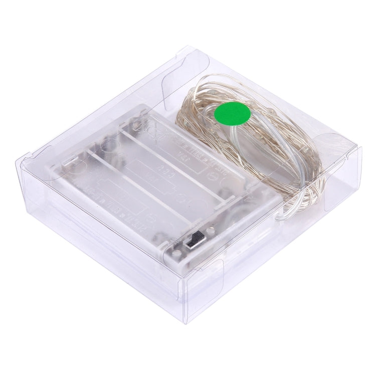 50 LEDs SMD 0603 3 x AA Batteries Box Fairy Lamp Decorative Light, DC 5V, 5m Green Light, 5m Purple Light, 5m Red Light, 5m White Light, 5m Warm White, 5m Yellow Light, 5m Blue Light, 5m Colorful Light, 5m Pink Light