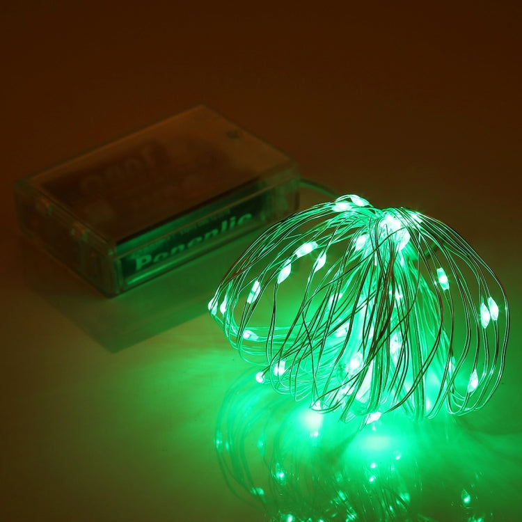 50 LEDs SMD 0603 3 x AA Batteries Box Fairy Lamp Decorative Light, DC 5V, 5m Green Light, 5m Purple Light, 5m Red Light, 5m White Light, 5m Warm White, 5m Yellow Light, 5m Blue Light, 5m Colorful Light, 5m Pink Light