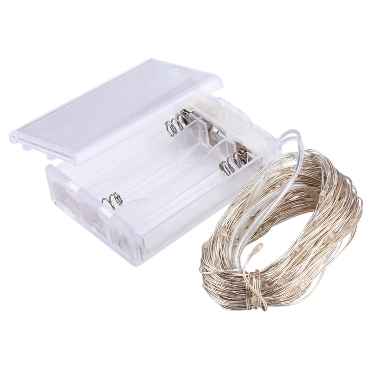 100 LEDs SMD 06033 x AA Batteries Box Fairy Lamp Decorative Light, DC 5V, 10m White Light, 10m Warm White, 10m Yellow Light, 10m Blue Light, 10m Colorful Light, 10m Pink Light, 10m Green Light, 10m Purple Light, 10m Red Light