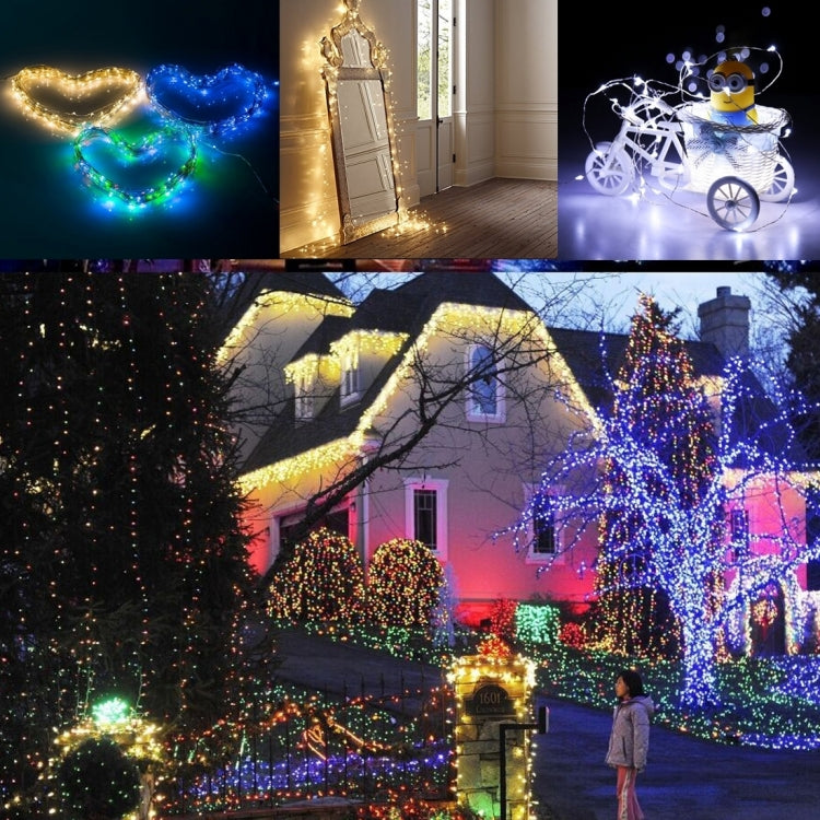 100 LEDs SMD 06033 x AA Batteries Box Fairy Lamp Decorative Light, DC 5V, 10m White Light, 10m Warm White, 10m Yellow Light, 10m Blue Light, 10m Colorful Light, 10m Pink Light, 10m Green Light, 10m Purple Light, 10m Red Light