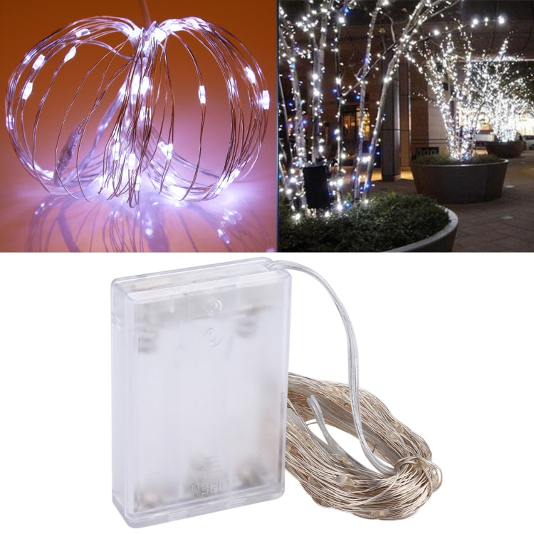 100 LEDs SMD 06033 x AA Batteries Box Fairy Lamp Decorative Light, DC 5V, 10m White Light, 10m Warm White, 10m Yellow Light, 10m Blue Light, 10m Colorful Light, 10m Pink Light, 10m Green Light, 10m Purple Light, 10m Red Light