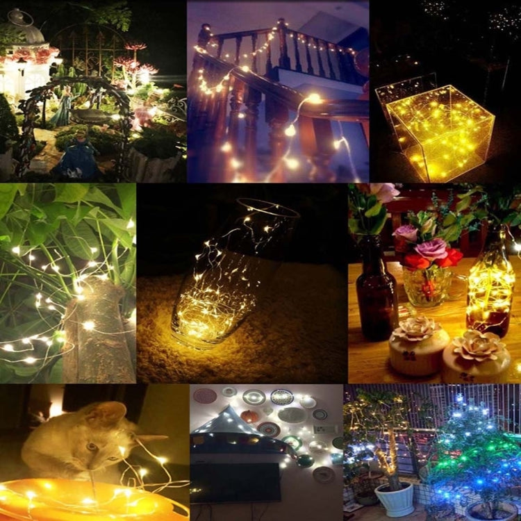 100 LEDs SMD 0603 Fairy Lamp Decorative Light, 10m White Light, 10m Warm White, 10m Colorful Light