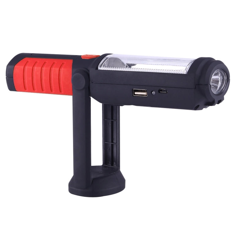 400 LM Multi-function USB Charging Portable Emergency Work Stand Light with Magnetic & 360 Degrees Swivel Hook