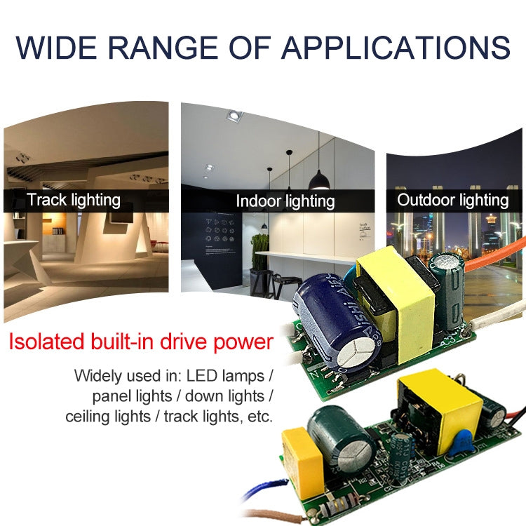 30W LED Driver Adapter Isolated Power Supply AC 85-265V to DC 24-42V, 30W