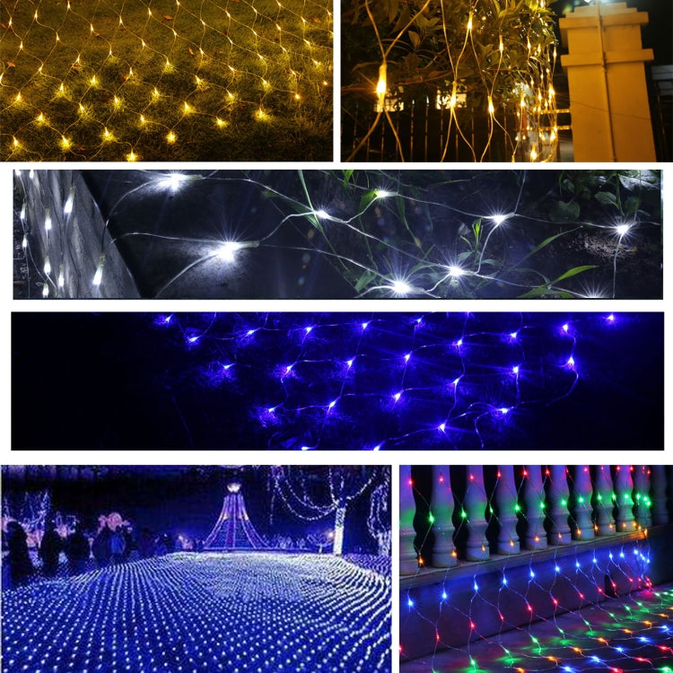 200 LEDs Reticular String Light with End Joint & Multi-function Controller, Blue Light EU Plug, Colorful Light EU Plug, Purple Light EU Plug, White Light EU Plug, Warm White EU Plug