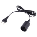 E27 Wire Cap Lamp Holder Chandelier Power Socket with 1.2m Extension Cable, Small UK Plug, EU Plug, 1.5m, AU Plug, 1.2m, US Plug, 1.5m, Small UK Plug, 1.2m, Big UK Plug, 1.5m