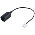 E27 Lamp Socket Base Holder with Electrical Wire Cable, Cable Length: 28cm, E27