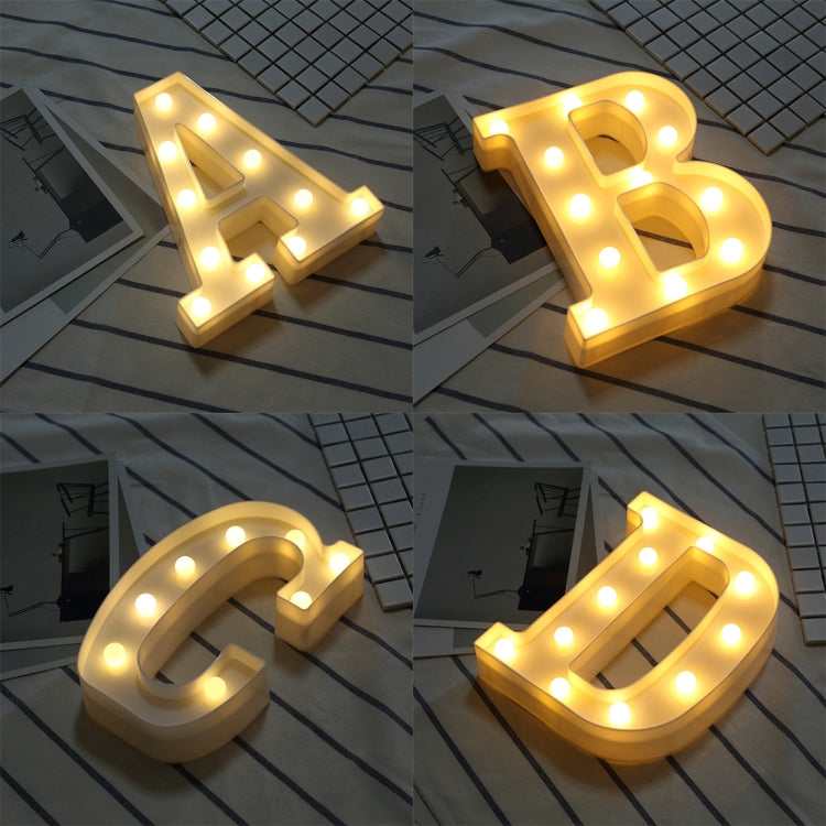 Dry Battery Powered Warm White Standing Hanging LED Holiday Light, A, N, B, O, C, P, Q, D, R, E, F, G, T, U, I, V, J, W, K, X, L, M, Z