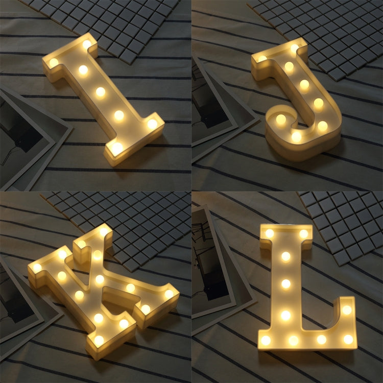 Dry Battery Powered Warm White Standing Hanging LED Holiday Light, A, N, B, O, C, P, Q, D, R, E, F, G, T, U, I, V, J, W, K, X, L, M, Z