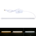 34cm 60 LEDs 400LM Three-colors USB LED Strip Bar Light with Switch