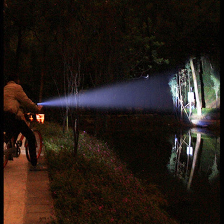 KS-739 USB Charging Waterproof T6+XPE Fixed Focus LED Flashlight with 4-Modes & 18650 lithium battery, KS-739 (&18650)