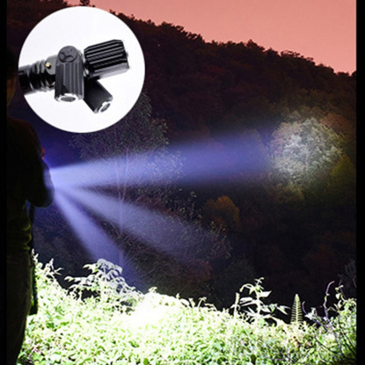 KS-739 USB Charging Waterproof T6+XPE Fixed Focus LED Flashlight with 4-Modes & 18650 lithium battery, KS-739 (&18650)