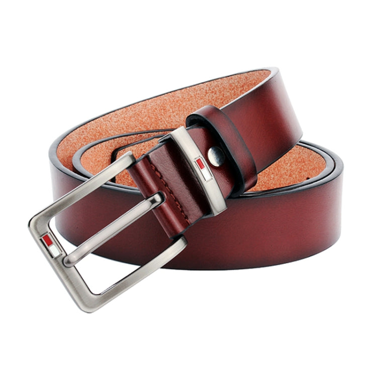 Dandali L8039 Men Casual Antique Pin Buckle Leather Belt Waistband, Length: 110-125cm, L8039