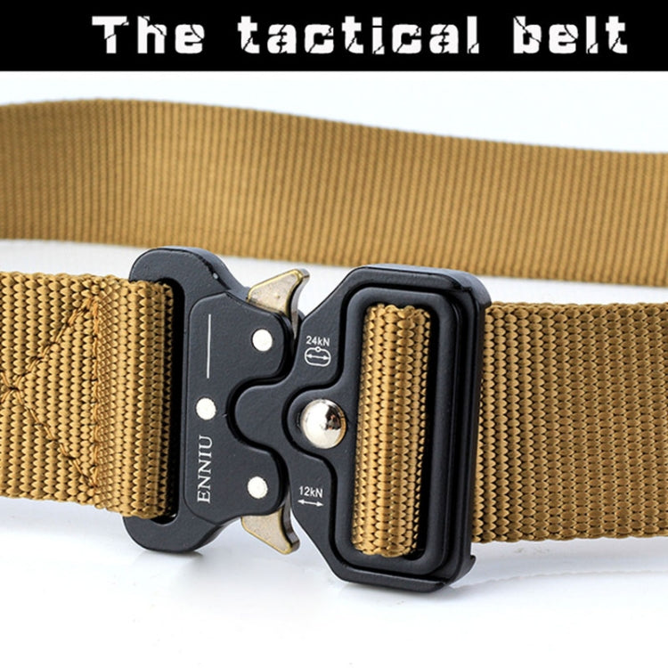 ENNIU 3.8cm Wide Snake Buckle Outdoor Casual Nylon Belt Adjustable Multifunction Training Belts