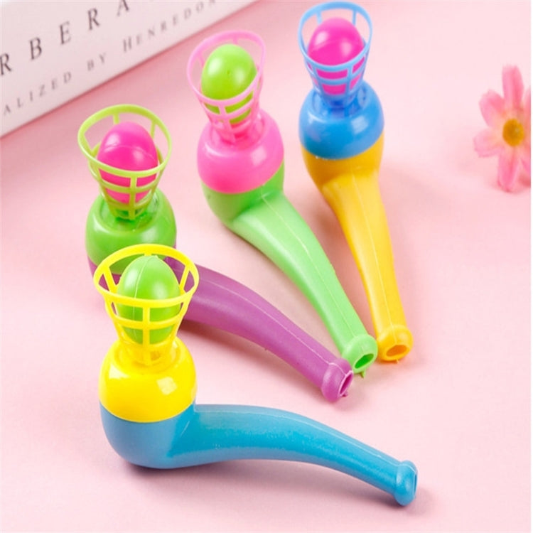 50 PCS Children Toy Suspension Blow Ball Nostalgic Toy Blowing Music Magic Hanging Ball, Random Color Delivery, 50 PCS