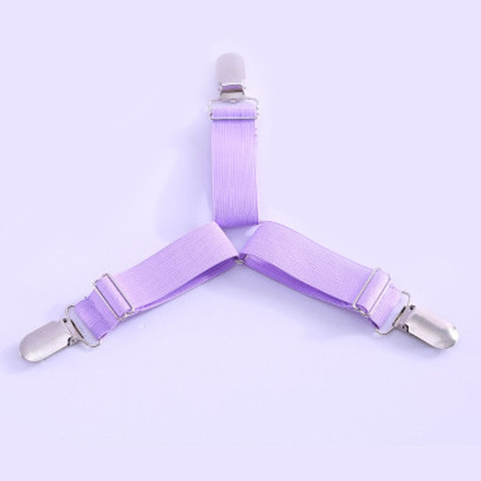 4 PCS  Adjustable Bedspread Tablecloth Curtain Sofa Cover Holder Tent Metal Fixed Clips