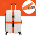 Cross Rainbow Elastic Telescopic Bag Bungee Luggage Packing Belt Travel Luggage Fixed Strap