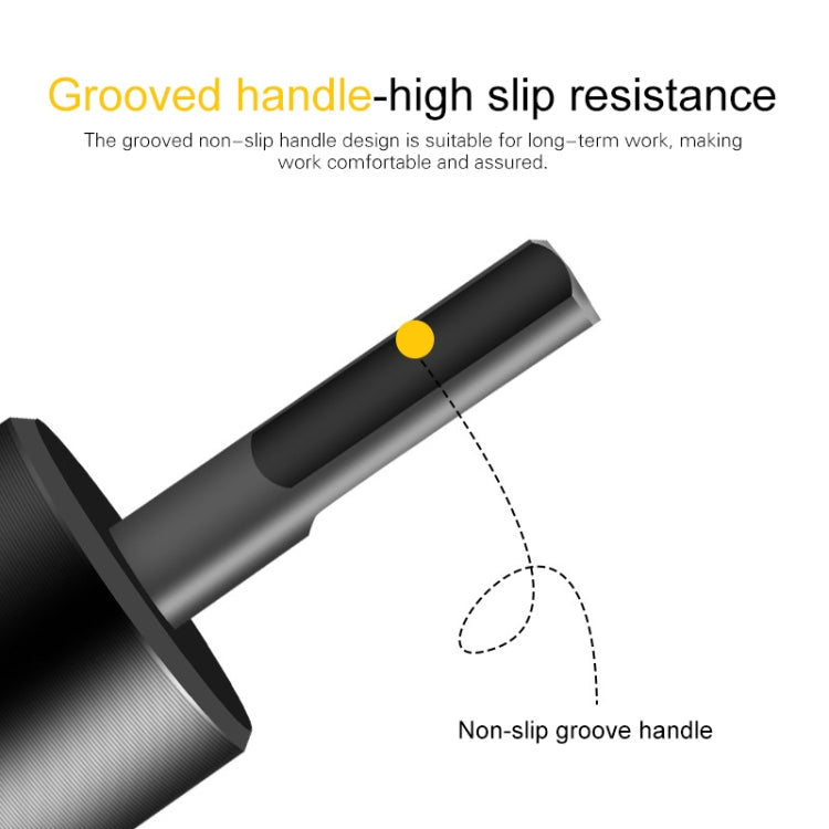 Household Domestic Woodcutter Drill Electric Wooden Split Cone Drill 32mm Round Shank, 32mm Round Shank