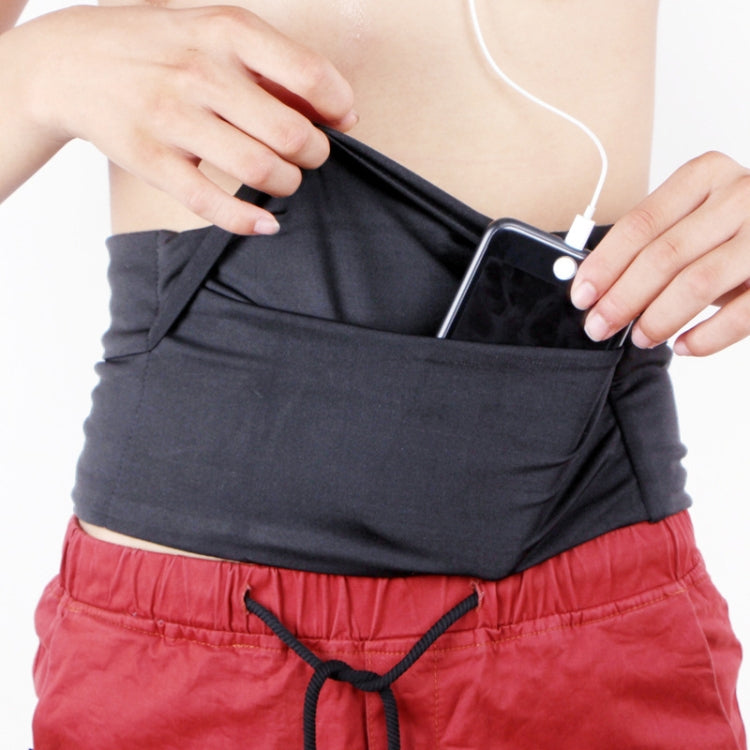 Personal Large-capacity Stretch Tablet Pockets Travel Anti-theft Bag Phone Bag,Size: S, Size: S