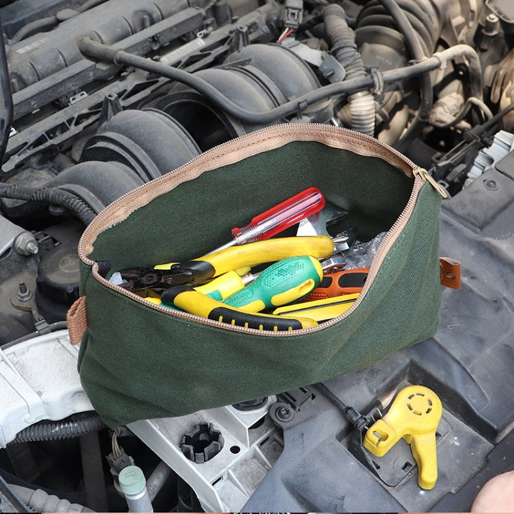 31 x 17 x 6cm Electrician Repair Hardware Tool Carrying Bag, 31 x 17 x 6cm (Khaki), 31 x 17 x 6cm (Grey), 31 x 17 x 6cm (Forest Green), 31 x 17 x 6cm (Army Green)