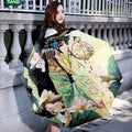 Creative Fresh Style Three Fold Silver Tape Anti Ultraviolet Sunshade Umbrella, OG3884A, OG3884B