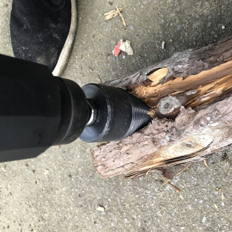 Household Domestic Woodcutter Drill Electric Wooden Split Cone Drill 42mm Square Shank, 42mm Square Shank