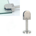 201 Stainless Steel Glass Fish Mouth Support Rod Fixing Clip with 14x60mm Rod, Specification: S, S, with 14x60mm Rod