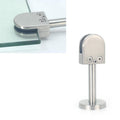 304 Stainless Steel Glass Fish Mouth Support Rod Fixing Clip with 14x40mm Rod, Specification: M, M, with 14x40mm Rod