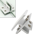 Aluminum Alloy Glass Combination Clamp Cabinet Partition Fixing Clip, T-type Cliped 8-10mm, T-type Cliped 8-10mm