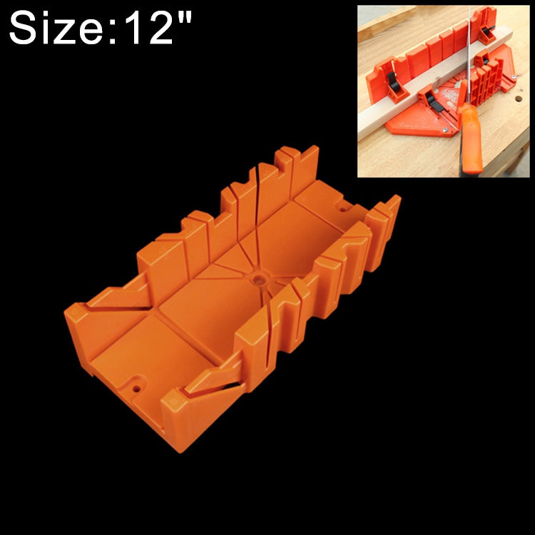 12 Inch Miter Saw Cabinets Multi-function Woodworking Hand Tools Home DIY Wood Working Hand Saws Clamped Box, 12 Inch