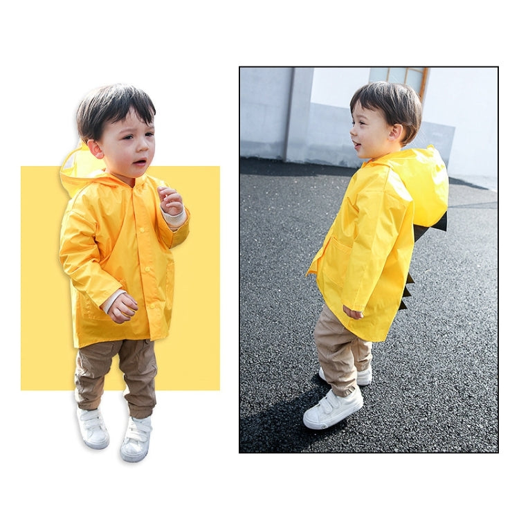 Cartoon Dinosaur Children Fashion Raincoat Size: XXXL, Size: XXXL