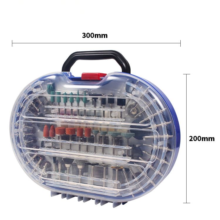276 PCS/Set Hilda KSDMPJ-3 Polishing Rotary Tool Bit Set Electric Grinding Accessories, 276 PCS/Set